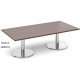 Reception Coffee Table – Chrome Base